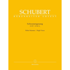 SCHUBERT:SCHWANENGESANG D 957/D 965A HIGH VOICE