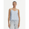 PIECES Top PCVILDE  svetlo modra