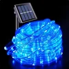 Led solarne sijalice u crevu 10m Plava