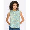 heine Bluza modra / apno / pastelno zelena