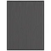 Otirač Stripe crni i sivi 90x120 cm