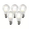 Set 5 zatemnljivih LED žarnic E27 prozorno 7W 806 lm 2700K
