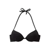 BUFFALO Bikini zgornji del Happy, črna