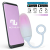 InToYou App Series Vibrating Egg with App Double Layer Silicone Purple-Blue