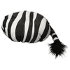 SANDLÖPARE Navlaka za stoličicu, crna bela/šara zebre, 38 cm