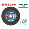 TOTAL Rezna ploča za metal 355x3x25, 4mm