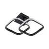 LED plafonska svetiljka ROBERT LED/25W/230V 25x38 cm crna