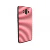 Maska Luo Stripes za Huawei Mate 10 crvena