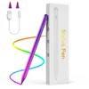 MoKo USB-C Stylus Pen za iPad – roza-vijolična, združljivo z iPad 2024/Pro/Air/Mini