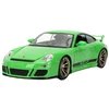 Hitri in drzni: 2007 Porsche 911 GT3 kovinski model avtomobila 1/24 - Jada Toys