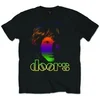 The Doors Morrison Gradient Mens Black T Shirt: L