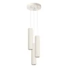 Sollux SL.1595 - Luster na lanku KARBON 3xGU10/10W/230V krem boje