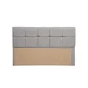 Hanah Home Uzglavlje za krevet Vitalia, 97x90x7 cm, Sivo