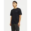 JACK & JONES Majica bazaltno siva / črna