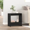 Bocni stol Crni hrast 50 x 26 x 50 cm Konstruirano drvo