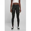 Womens soft leggings AOP blackmarble