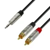 ADAM HALL KABEL MINI JACK - 2XRCA 3M K4YWCC0300