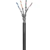 MicroConnect S/FTP CAT6 zunanji 100m, črn