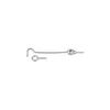 Walteco Kavelj Safety hook 120 mm, 2 pcs.
