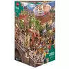 Heye puzzle 2000 pcs Triangle Göbel/Knorr Street Parade 29926