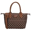 Charm London Buckingham 20777 Dots White-Dark Brown