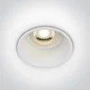 UGRADBENA SVJETILJKA 1×GU10/50W/MR16/230V IP20 TRIMLESS BIJELA