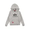 ALPHA INDUSTRIES Majica, siva