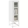 Visoka ploča bijela 36x39x123 cm Hladno valjani čelik
