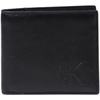 Calvin Klein Jeans BOLD CK EW BILLFOLD W/ COIN LV04G1072G Črna