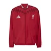 ADIDAS PERFORMANCE Jakna za trening LFC ST rdeča / temno rdeča / bela