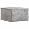 Stolna montirana na zid Betonska siva 34,5 x 33 x 20 cm
