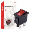 shumee Klecno stikalo z rdečo osvetlitvijo 20A 12V 24V amio-04440