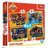 Trefl 34348 4v1 - Gasilec na sireni / Prism A&D Gasilec Sam