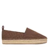 Espadrile Calvin Klein Oblique Espadrille Aop HW0HW02933 Rjava
