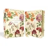 NASB, Artisan Collection Bible, Leathersoft, Almond Floral, Red Letter, 1995 Text, Comfort Print