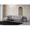 Atelier del Sofa Ugaona garnitura Boxer, 290x165 cm, Svetlo siva
