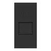 Orno Noen rj11, modularna 22,5x45mm telefonska vtičnica rj11, črna