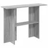 Konzolna stolica Siva sonoma 100 x 30 x 75 cm Konstruirano drvo