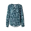 ZABAIONE Bluza An44nabelle smaragd/pastelno zelena/bela