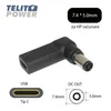 Laptop adapter za napajanje - DC konektor USB-C na 7.4x5.0mm za HP ( 4853 )