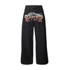 Ed Hardy Kavbojke svetlo zelena/rdeča/črn denim/bela