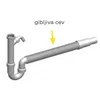 Sifon 1-1/2” gibljiv 5-427-04