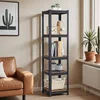 Songmics Robustna polica 30x75x150 cm rjava