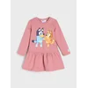 Sinsay - Haljina sa peplumom Bluey - pastelno roze