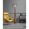 Aberto Design Podna lampa Kule, 165 cm, (31 cm), E27, Tamnobraon