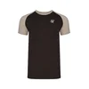 SikSilk Majica temno rjava/temno siva