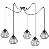 GH VISEČA STOPLOŠNA SVETILKA LESTENC SPIDER loft E27 LED