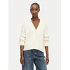 Tommy Hilfiger Pletena jopica WW0WW50078 Kremna Relaxed Fit