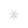 Markslöjd 705897 - božićna LED dekoracija BLANK, 0,2 W, napajanje 3×AA, prečnik 45 cm, bela