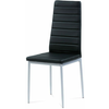 eoshop Jedilni stol črno usnje/siva barva DCL-117 BK